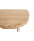 Beistelltisch 52712, 50cm (H), 30x30cm (BxT), rund, eiche / grau