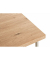 Beistelltisch 52714, 45cm (H), 40x40cm (BxT), rechteckig, eiche / grau