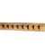 Wandgarderobe 52977 akazie Holz 8 Haken 90,0 x 15,0 cm