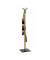 Kleiderständer 54326 eiche Holz 6 Haken 40,0 x 180,0 cm