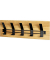 Wandgarderobe 54336 eiche Holz 5 Haken 60,0 x 20,0 cm