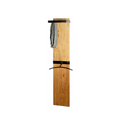 Wandgarderobe 54337 eiche Holz 5 Haken 35,0 x 175,0 cm