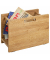 Zeitungsständer 54350 eiche Holz, DIN A4 quer