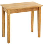 Beistelltisch 54352, 52cm (H), 56x30cm (BxT), rechteckig, eiche / eiche