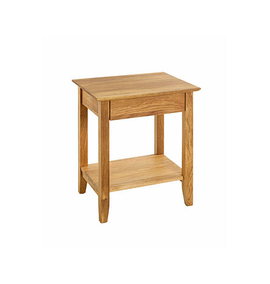 Konsole Nachttisch Massivholz eiche 50,0 x 40,0 x 60,0 cm