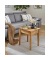 Beistelltisch 54356, 52cm (H), 45x45cm (BxT), eiche / eiche