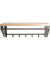 Wandgarderobe 54441 eiche Holz 5 Haken 70,0 x 23,0 cm