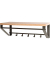 Wandgarderobe 54441 eiche Holz 5 Haken 70,0 x 23,0 cm