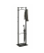 Kleiderständer 54527 schwarz Metall 10 Haken 40,0 x 175,0 cm