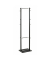 Kleiderständer 54527 schwarz Metall 10 Haken 40,0 x 175,0 cm