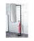 Kleiderständer 54553 schwarz Metall 8 Haken 35,0 x 175,0 cm
