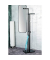 Kleiderständer 54554 schwarz Metall 14 Haken 42,0 x 175,0 cm