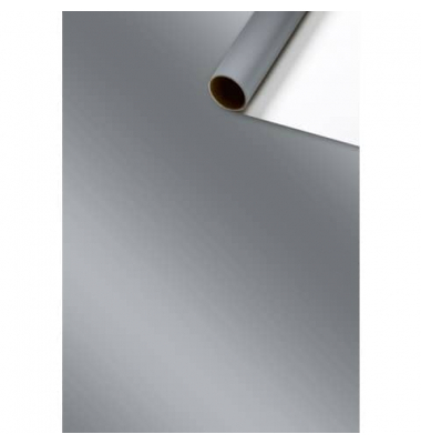 Geschenkpapier One Colour 2526 5913 75, Uni Plain, 70cm x 5m, silber