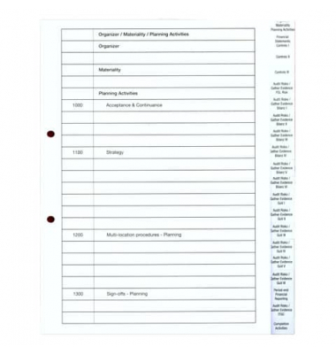 Kunststoffregister PWC019, keine, A4