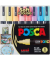 Permanentmarker-Set UNI POSCA PC-5M Pastell, 182524, farbig sortiert, 1,8-2,5 