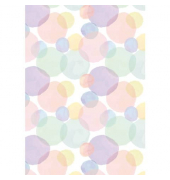 Geschenkpapier 3A.0350.1, 50cm x 250m, pastel bunt
