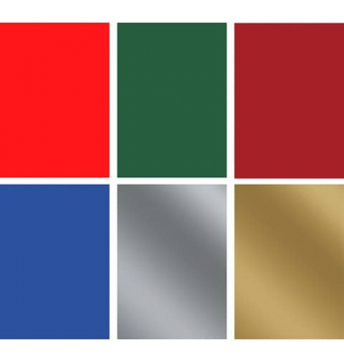 Geschenkpapierzuschnitte One Colour Uni 0000222345, 70cm x 5m, farbig sortiert