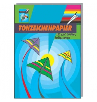 3302 Tonzeichenpapierbl.A4 20Bl. 120gm²
