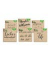 Motivserviette 33x33cm Nature Black sort