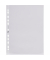 Prospekthüllen 100460988 Standard, A4 transparent genarbt, oben offen, 0,12mm