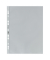 Prospekthüllen 100460988 Standard, A4 transparent genarbt, oben offen, 0,12mm