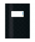 Heftschoner ultragrip 7429 schwarz 15,2x21,6cm (BxH)