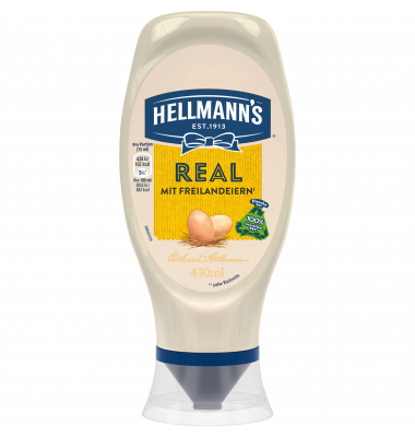 Hellmann's Real Mayonnaise 633336 430ml Hellmann's Real Mayonnaise 633336 430ml