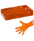 Einweghandschuhe Nitril StellarGrip Orange, Nitril, lebensmittelecht, orange, Größe 10 / XL,