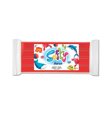 Knete Softy rot, 0,5 kg