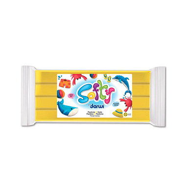 Knete Softy gelb, 0,5 kg