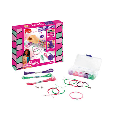 Schmuck-Basteln-Set Barbie mehrfarbig Schmuck-Basteln-Set Barbie mehrfarbig
