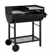 Holzkohlegrill Detroit 75,0 x 75,0 x 86,5 cm