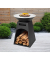 Holzkohlegrill Waco 60,0 x 60,0 x 80,0 cm