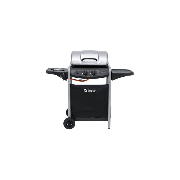 4011964031579 - tepro Garten Fremont Grillwagen Gas-Grill 2 Brenner Schwarz Silber 4011964031579 - tepro Garten Fremont Grillwagen Gas-Grill 2 Brenner Schwarz Silber