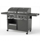 Kohle-Gas-Kombigrill Toronto 173,0 x 65,0 x 116,0 cm