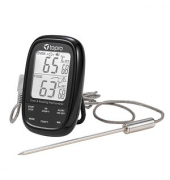 Dual-Sensor Fleischthermometer schwarz