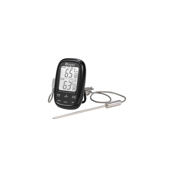 4011964083462 - tepro Dual-Sensor Kerntemperatur-Lebensmittelthermometer schwarz 4011964083462 - tepro Dual-Sensor Kerntemperatur-Lebensmittelthermometer schwarz