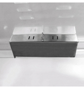 Grilleinsatz Aromabox 6,5 x 23,2 x 10,0 cm