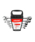 Ring-Maulschlüssel-Satz R07105005 3300849 5-teilig