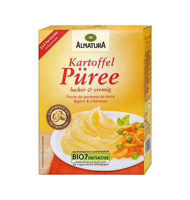 Bio Kartoffelpüree Fertiggericht 160,0 g Bio Kartoffelpüree Fertiggericht 160,0 g