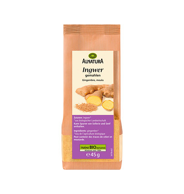 Ingwer Bio-Gewürz 45,0 g