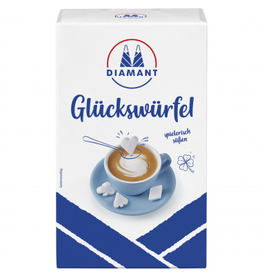 DIAMANT Glückswürfelzucker 5000448 500g DIAMANT Glückswürfelzucker 5000448 500g