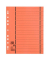 Trennblätter 400004669 A4 orange 250g 
