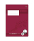 Notenheft 734010115 Premium, Lineatur 14 / Notensystem / keine, A4, 90g, weinrot, 8 Blatt / 16 Seiten