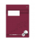 Notenheft 734010115 Premium, Lineatur 14 / Notensystem, A4, 90g, weinrot, 8 Blatt / 16 Seiten