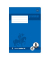 Schulheft 734010309 Premium, Lineatur 9 / liniert mit weißem Rand, A5, 90g, blau, 16 Blatt / 32 Seiten