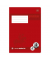 Schulheft 734010310 Premium, Lineatur 10 / kariert, A5, 90g, rot, 16 Blatt / 32 Seiten