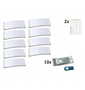 badgepoint Namensschild polar POL30MA66-10DR 70x30mm e.st 10St.