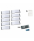 badgepoint Namensschild polar POL30MA02-10DR 70x30mm an 10St.