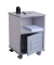Druckerwagen, Unterschrank lichtgrau 50x50x70cm bis 100 kg belastbar